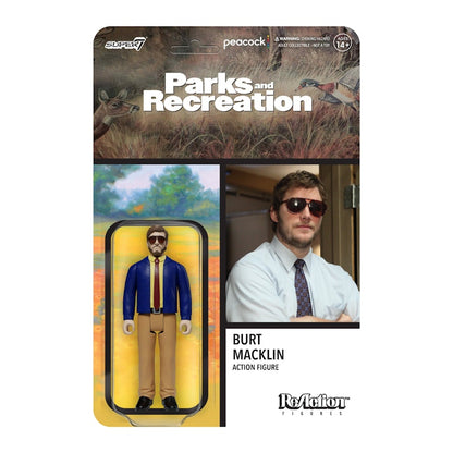 Super7 Parks and Recreation Burt Macklin Action Figure