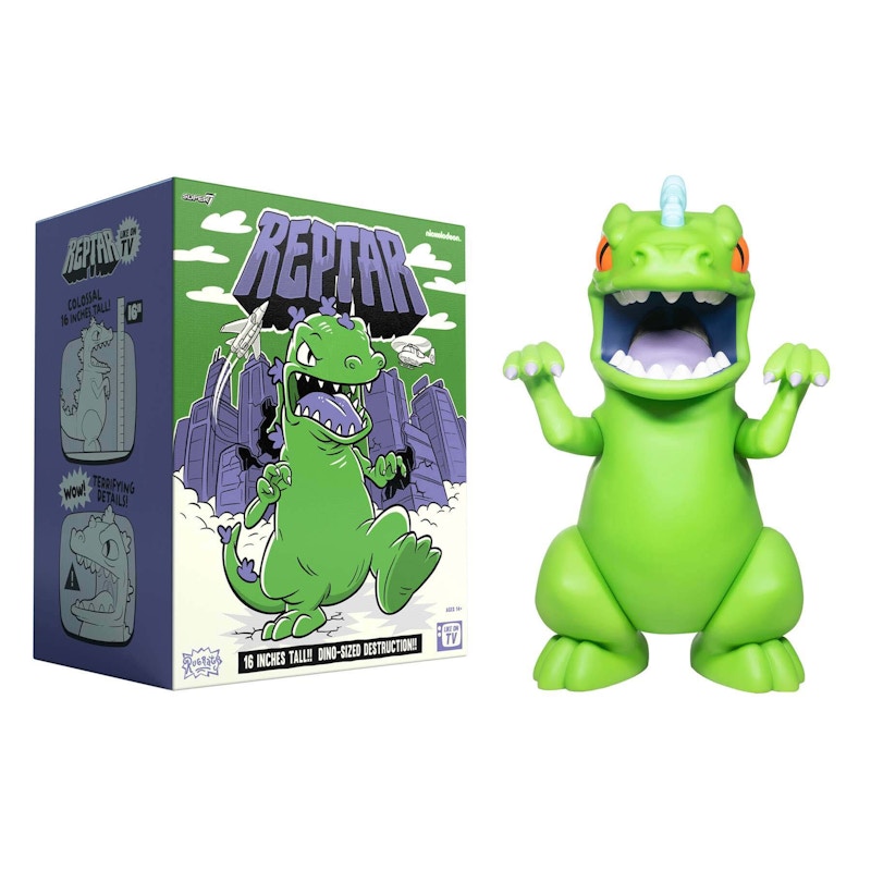 Super7 Supersize Rugrats Reptar Action Figure