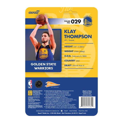 Super7 Supersports NBA Golden State Warriors Klay Thompson Action Figure Blue