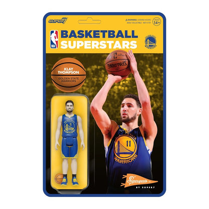 Super7 Supersports NBA Golden State Warriors Klay Thompson Action Figure Blue