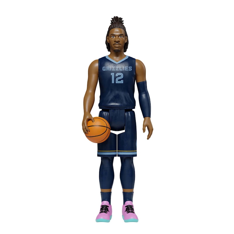 Super7 Supersports NBA Memphis Grizzlies Ja Morant Action Figure Blue
