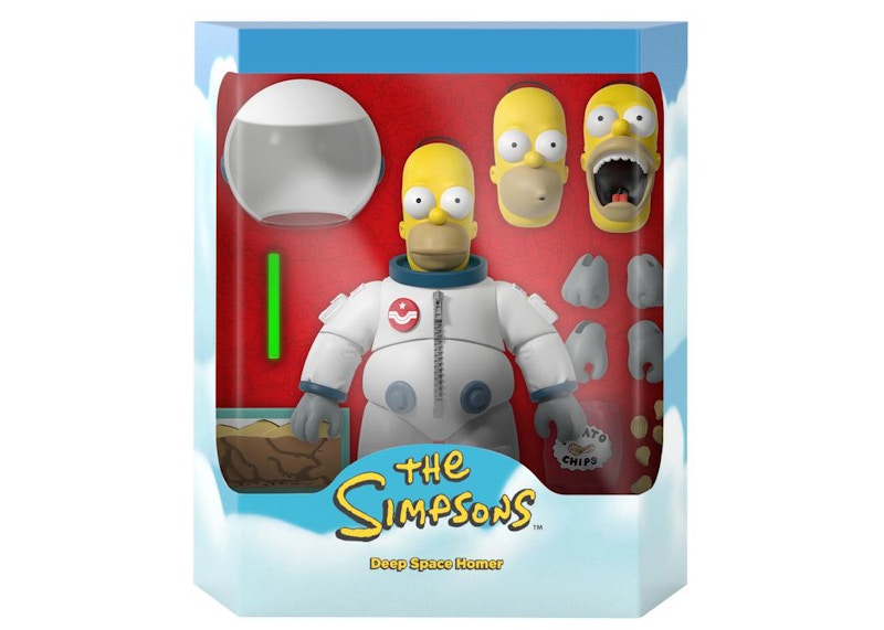 Super7 x The Simpsons ULTIMATES! Wave 1- Deep Space Homer Action Figure