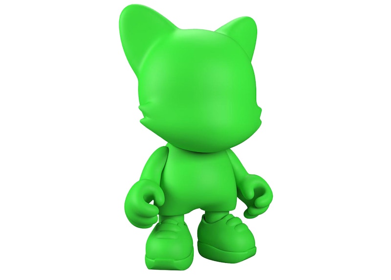 Superplastic Green Uberjanky Figure
