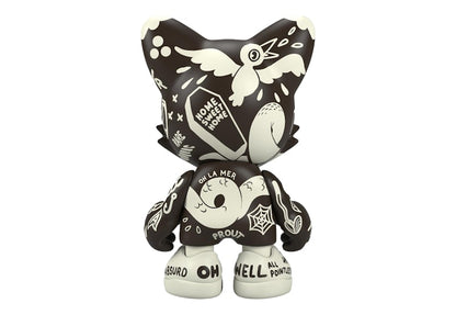 Superplastic Oh-No Blackout Uberjanky 15" by McBess Figure Black/Cream