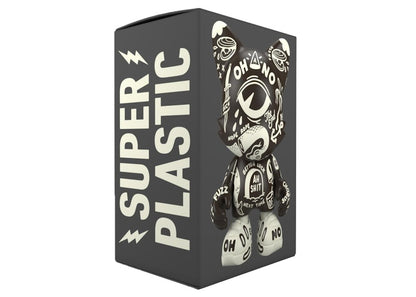 Superplastic Oh-No Blackout Uberjanky 15" by McBess Figure Black/Cream