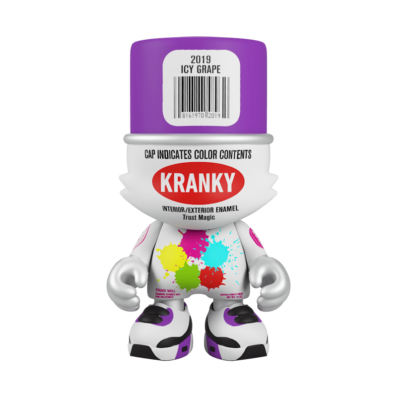 Superplastic SuperKranky by Sket One Figure Icy Grape