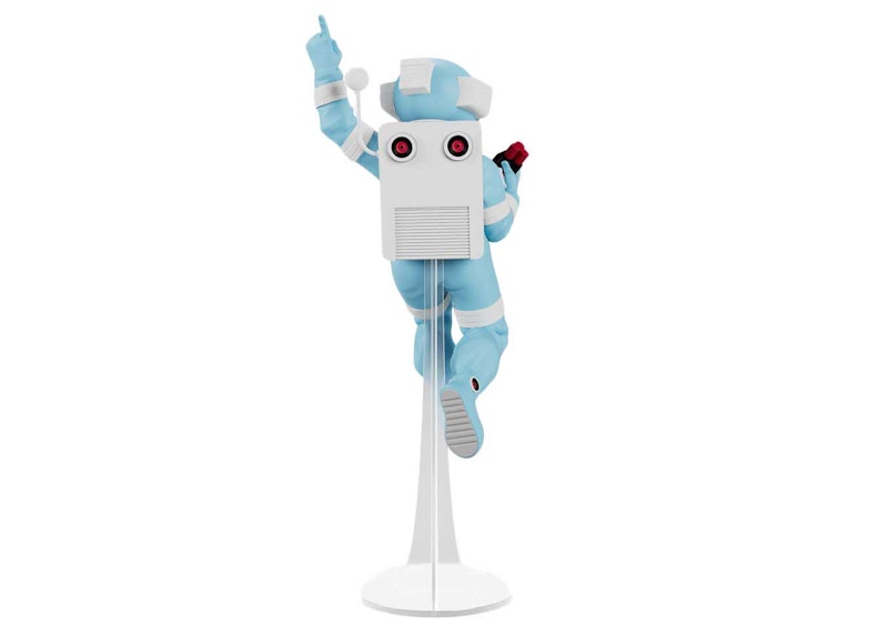 Superplastic x Gorillaz Astronaut Noodle Figure Blue