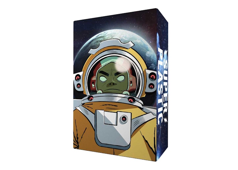 Superplastic x Gorillaz Astronaut Russel Figure Orange