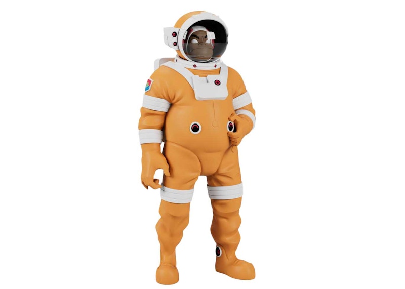 Superplastic x Gorillaz Astronaut Russel Figure Orange