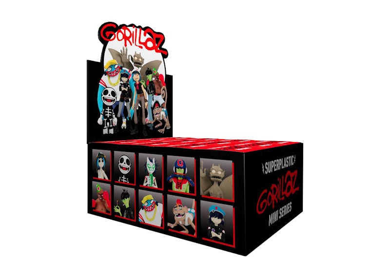 Superplastic x Gorillaz Mini Series Figures Case of 12 Blind Boxes