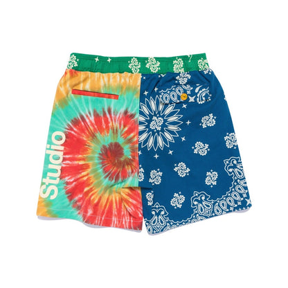 Supervsn NU America Shorts Navy/Tie Dye