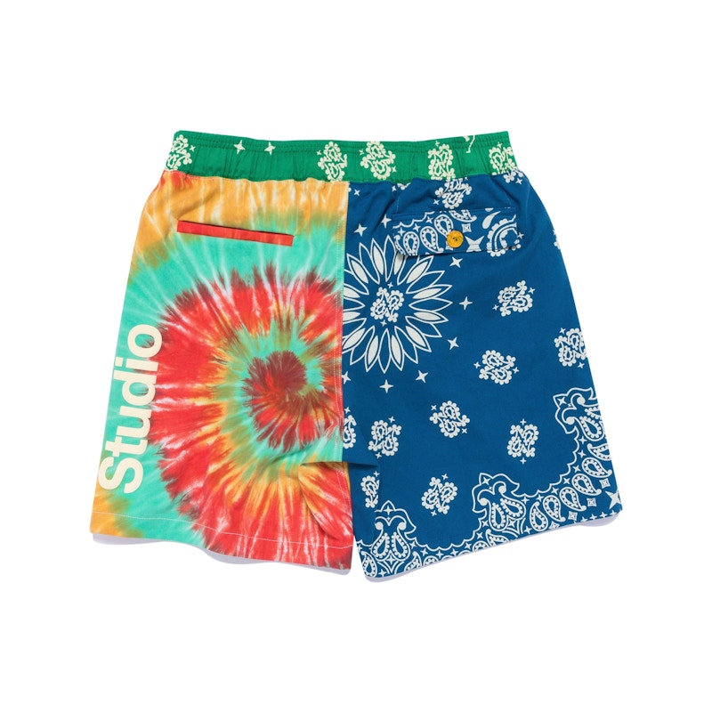 Supervsn NU America Shorts Navy/Tie Dye