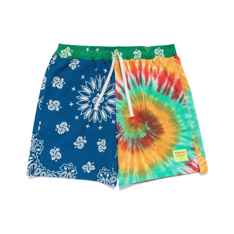 Supervsn NU America Shorts Navy/Tie Dye