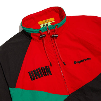 Supervsn SUPERUNION DOJO Track Jacket Red
