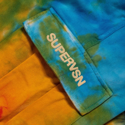 Supervsn Studio Field Cargo Pants Tie Dye