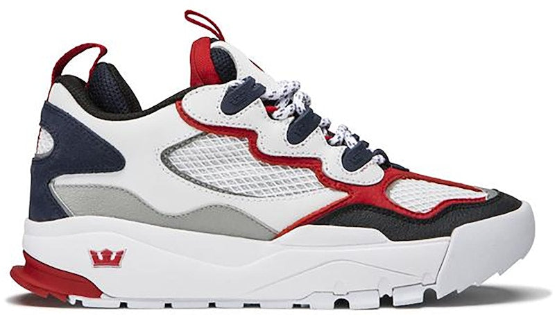 Supra Muska 2000 White Navy Red