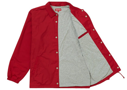Supreme 1-800 Coaches Jacket Red