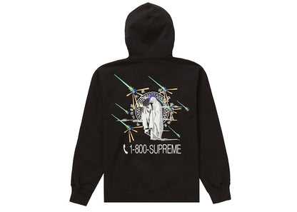 Supreme 1-800 Hooded Sweatshirt Black
