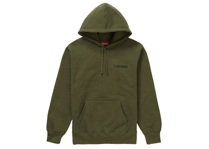 Supreme 1-800 Hooded Sweatshirt Dark Olive