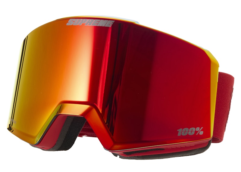 Supreme 100% NORG Goggles Red