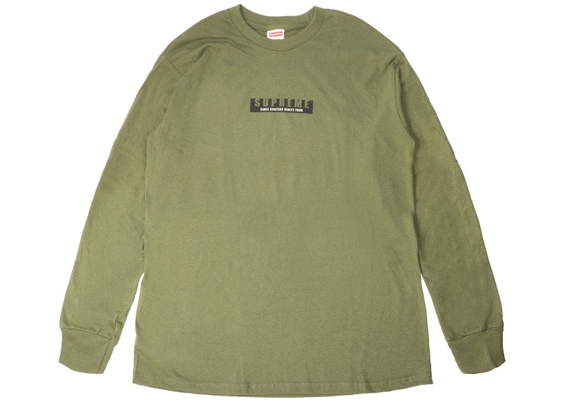 Supreme 1994 LS Tee Olive