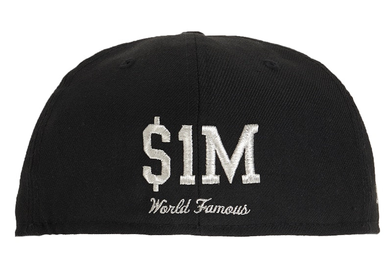 Supreme $1M Metallic Box Logo New Era Black