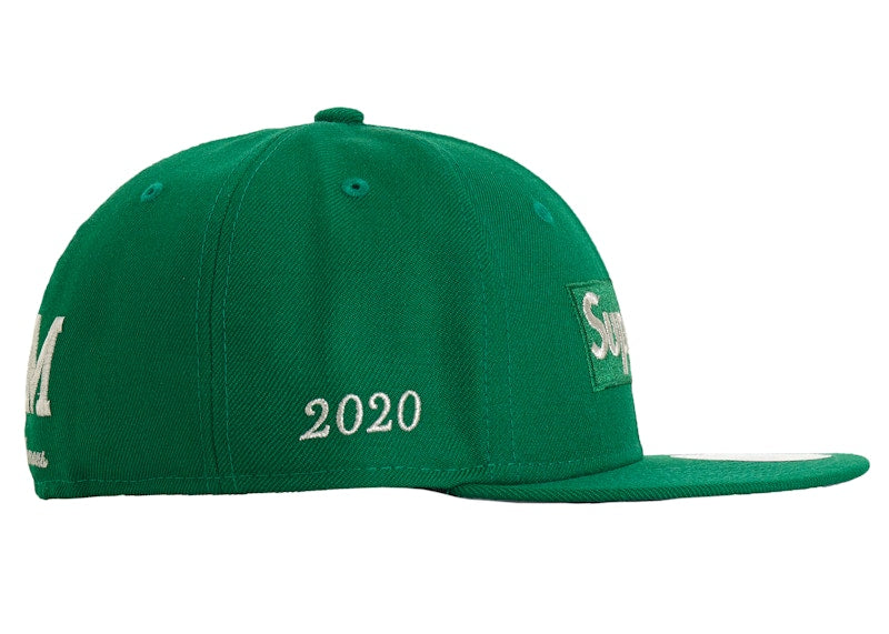 Supreme $1M Metallic Box Logo New Era Green