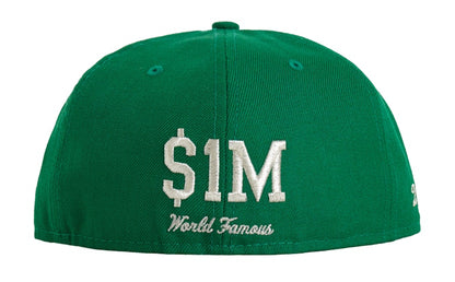 Supreme $1M Metallic Box Logo New Era Green