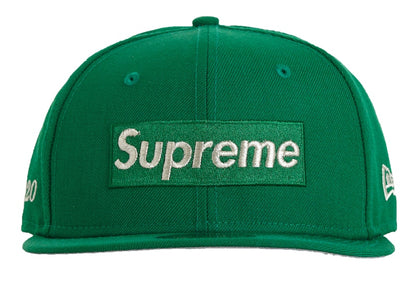 Supreme $1M Metallic Box Logo New Era Green
