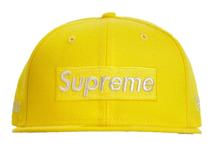 Supreme $1M Metallic Box Logo New Era Yellow