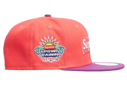 Supreme 2-Tone Box Logo New Era Coral