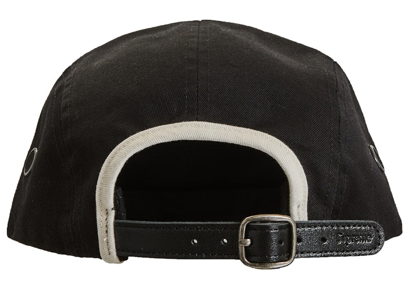 Supreme 2-Tone Camp Cap Black
