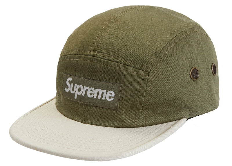 Supreme 2-Tone Camp Cap Olive