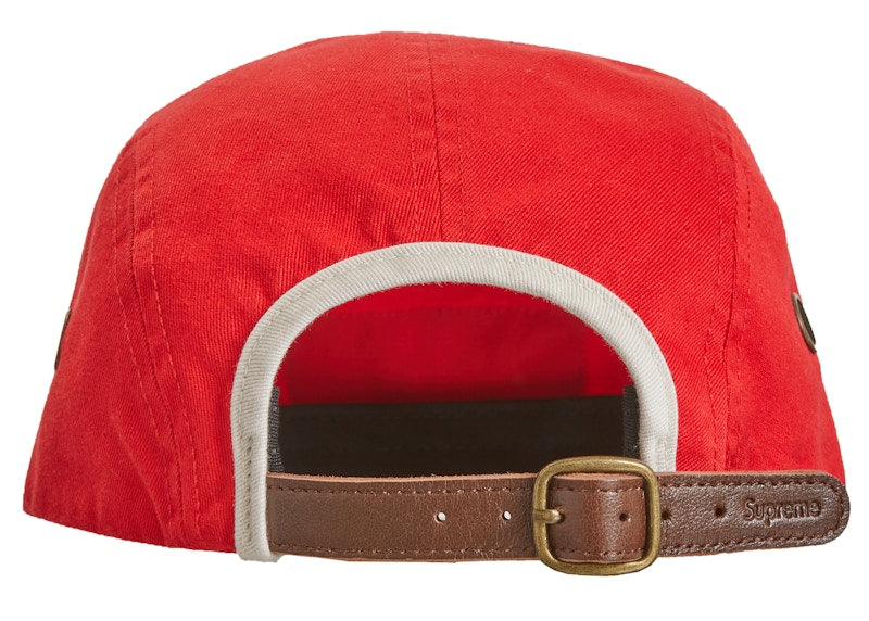 Supreme 2-Tone Camp Cap Red