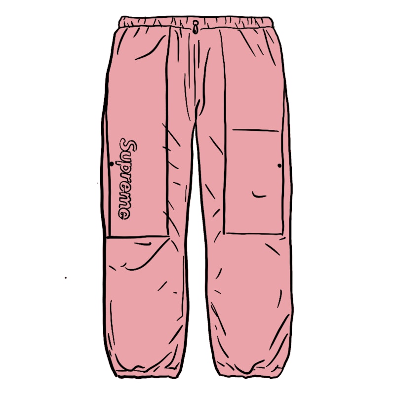 Supreme 2-Tone Cinch Pant Dusty Pink