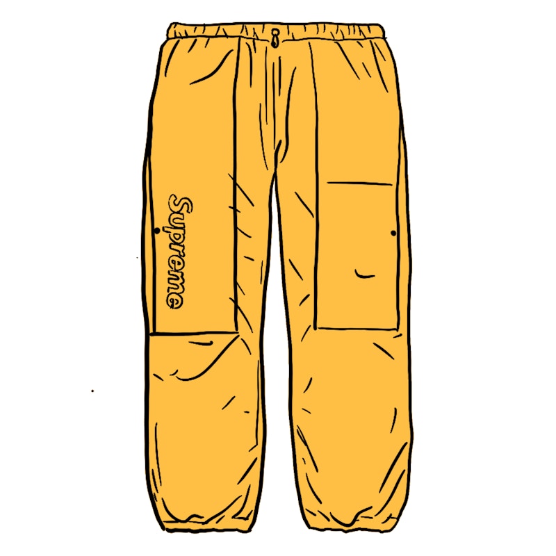 Supreme 2-Tone Cinch Pant Yellow