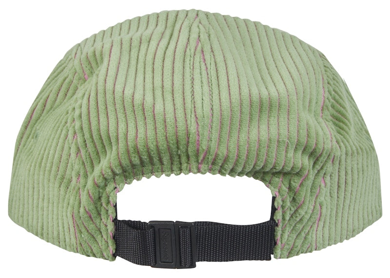 Supreme 2-Tone Corduroy Camp Cap Green