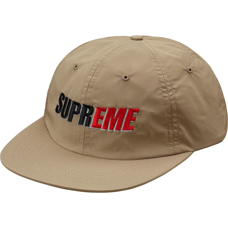 Supreme 2-Tone Nylon 6-Panel Tan