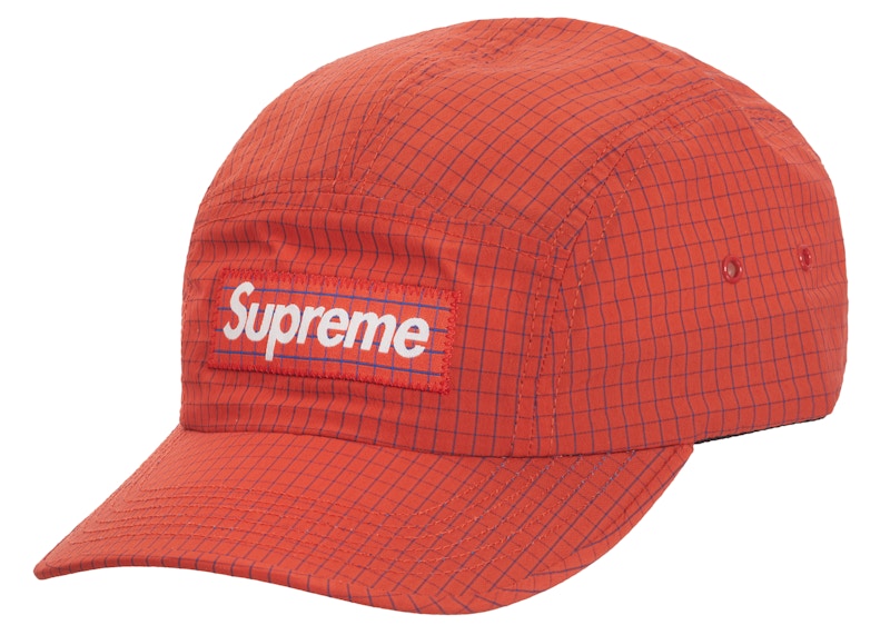 Supreme 2-Tone Ripstop Camp Cap (SS21) Coral
