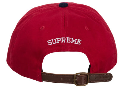 Supreme 2-Tone S Logo 6-Panel Red