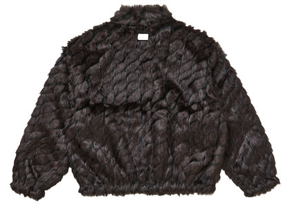 Supreme 2-Tone WINDSTOPPER Faux Fur Jacket Black