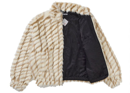 Supreme 2-Tone WINDSTOPPER Faux Fur Jacket Tan