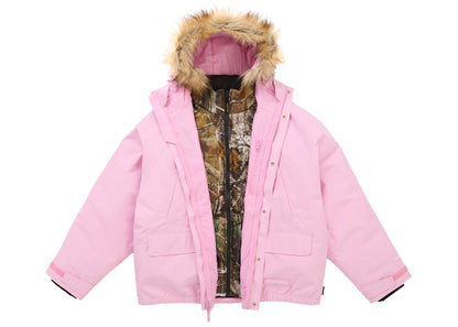Supreme 2-in-1 GORE-TEX Parka + Reversible 700-Fill Down Liner Jacket Light Pink