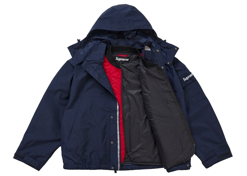 Supreme 2-in-1 GORE-TEX Shell + Quilted Liner Vest Navy