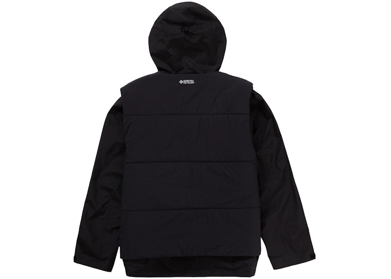 Supreme 2-in-1 GORE-TEX Shell WINDSTOPPER Vest Black