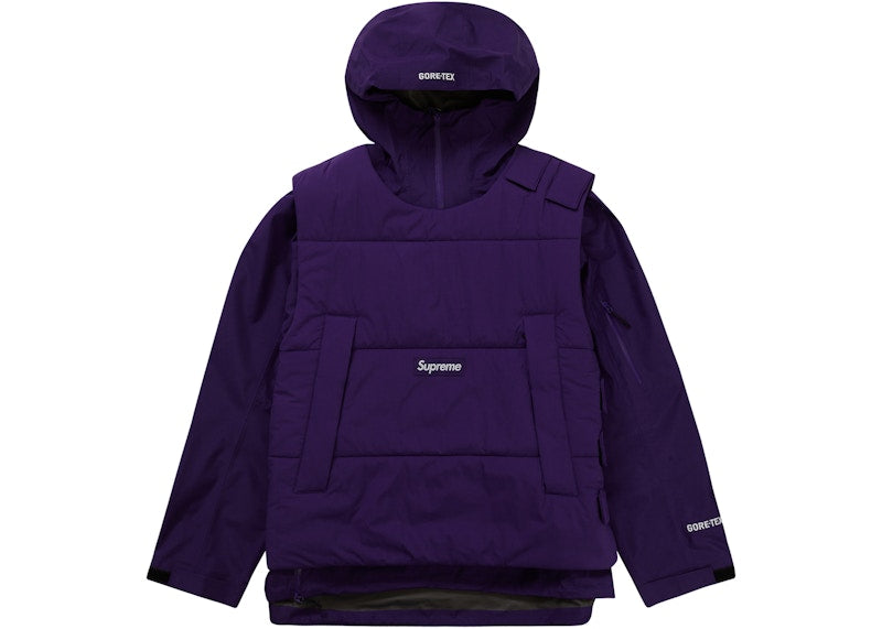 Supreme 2-in-1 GORE-TEX Shell WINDSTOPPER Vest Purple