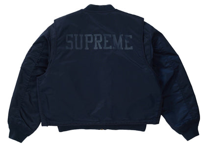 Supreme 2-in-1 MA-1 + Vest Navy