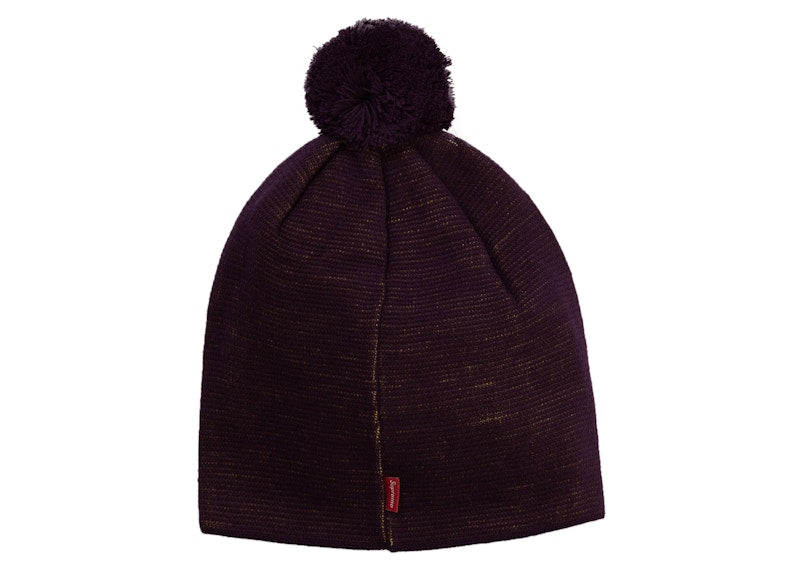 Supreme 24K Gold Beanie Purple