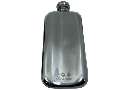 Supreme 3 oz. Pewter Flask Silver