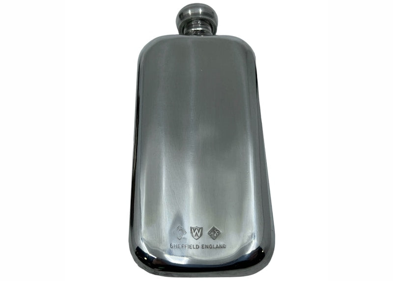 Supreme 3 oz. Pewter Flask Silver